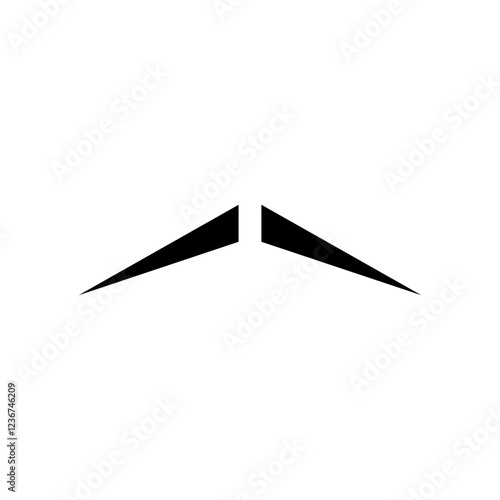fu manchu mustache illustration