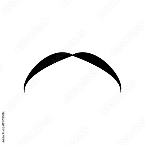  pencil mustache element