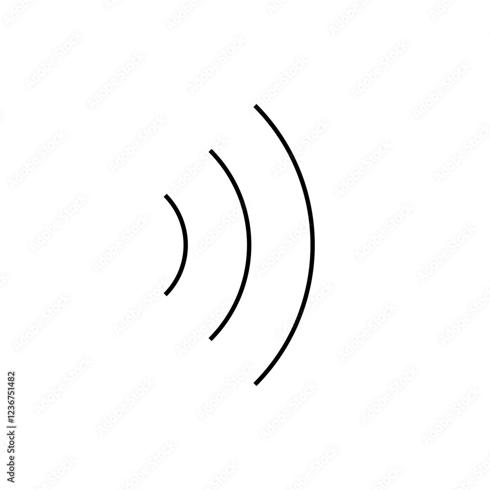 Obraz premium sound wave illustration