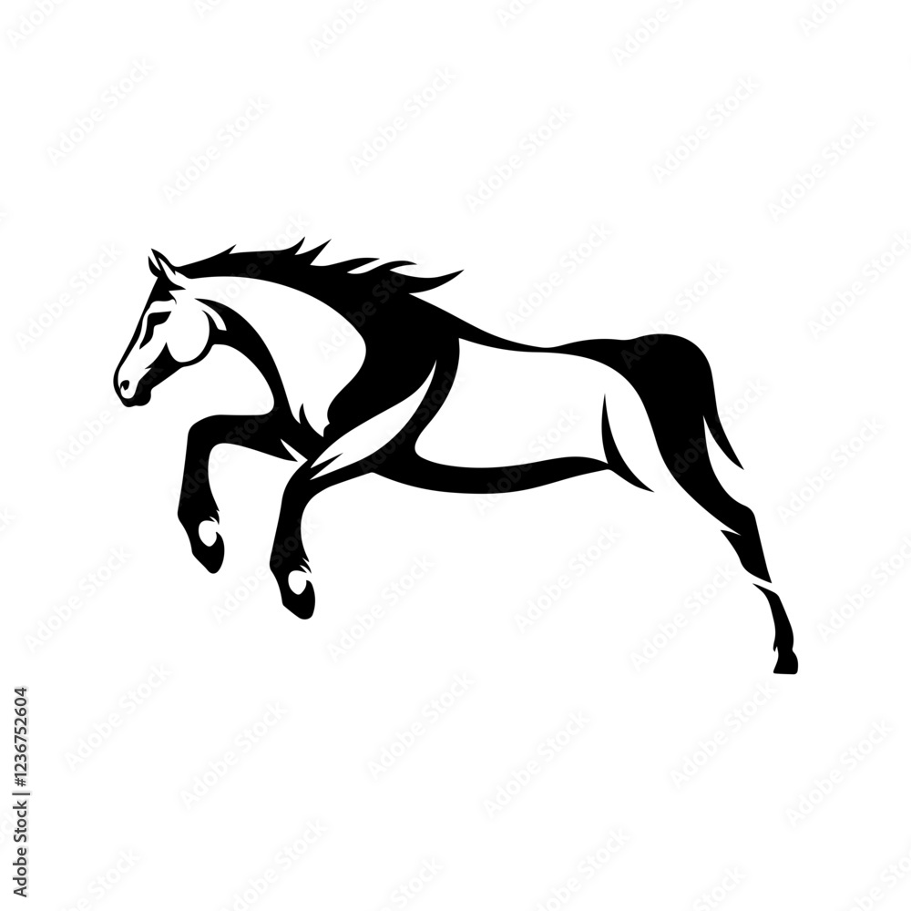 hores logo Vector illustration. hores logo Vector illustration.