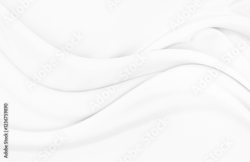Wallpaper Mural White gray satin texture that is white silver fabric silk background with beautiful soft blur pattern natural. Torontodigital.ca