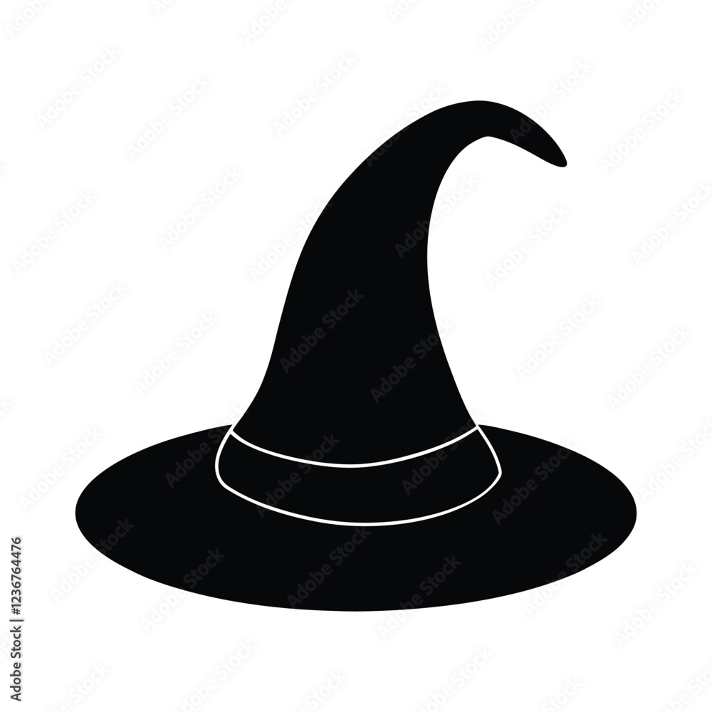 Fototapeta premium halloween witch hat