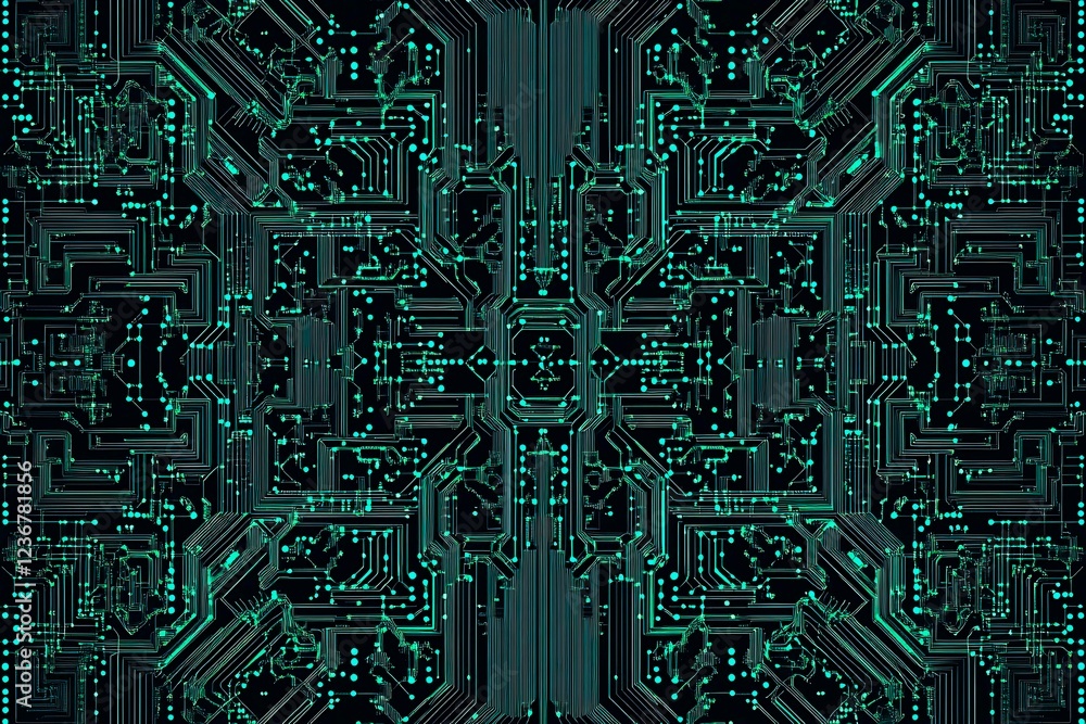 Abstract close-up of a glowing blue digital circuit board, showcasing intricate connections and technological design on a black background.
Abstract close-up of a glowing blue digital circuit board, showcasing intricate connections and technological design on a black background.