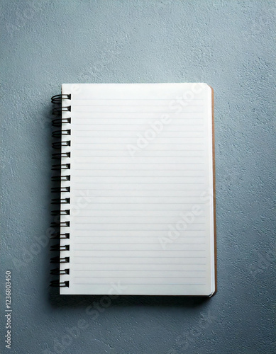 Obraz na płótnie blank notebook page w salonie