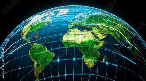 Global Connection Through Dynamic Maps and Unfolding Geo-Visualization