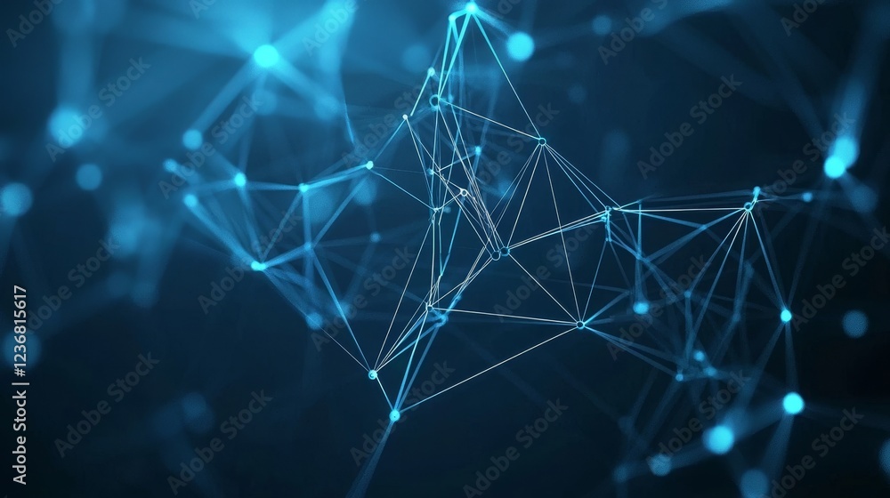 Ecliptic Flow of Connections with Highlighted Nodes in a Digital Space Ecliptic Flow of Connections with Highlighted Nodes in a Digital Space