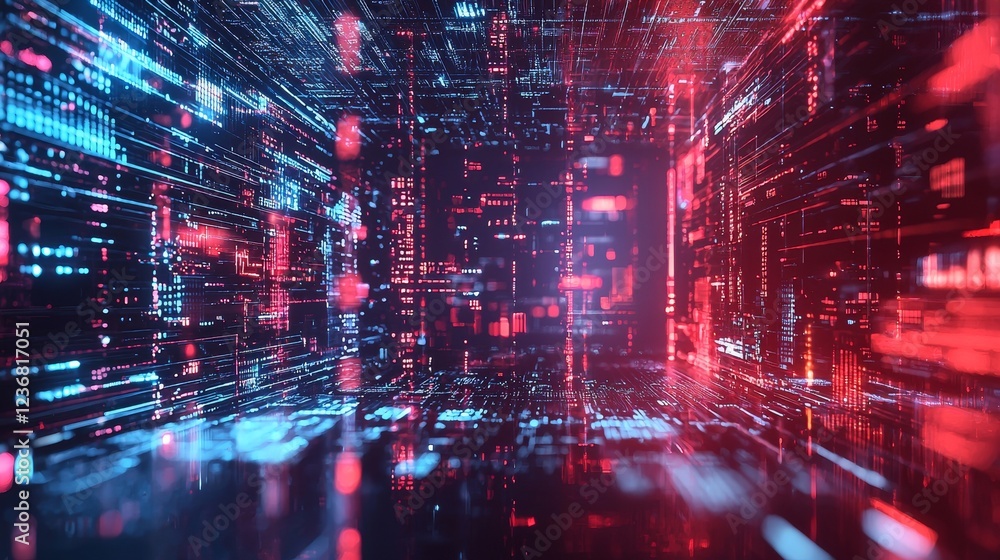 Evocative Digital Formations Visualizing Complex Data in Futuristic Space Evocative Digital Formations Visualizing Complex Data in Futuristic Space