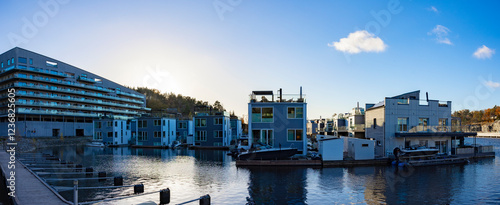 Uferpromenade bei Nacka-Strand am svindersviken