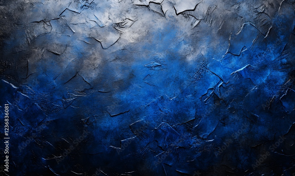Blue textured wall background, design element Blue textured wall background, design element