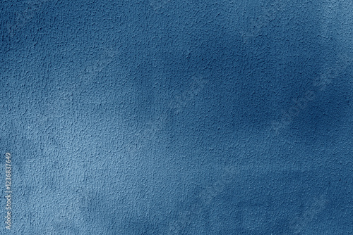 Background of dark blue wall surface with light and dark tones
