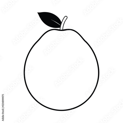 guava vector illustration