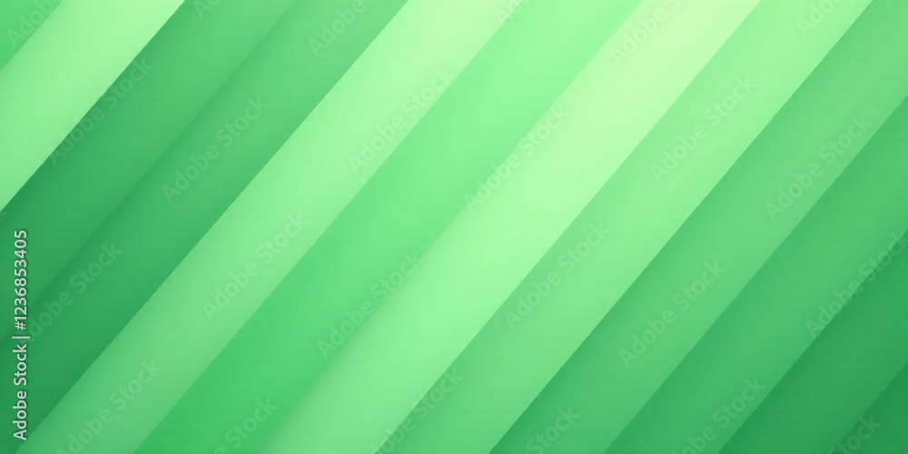Obraz premium Abstract Green Diagonal Stripes Background for Design Projects