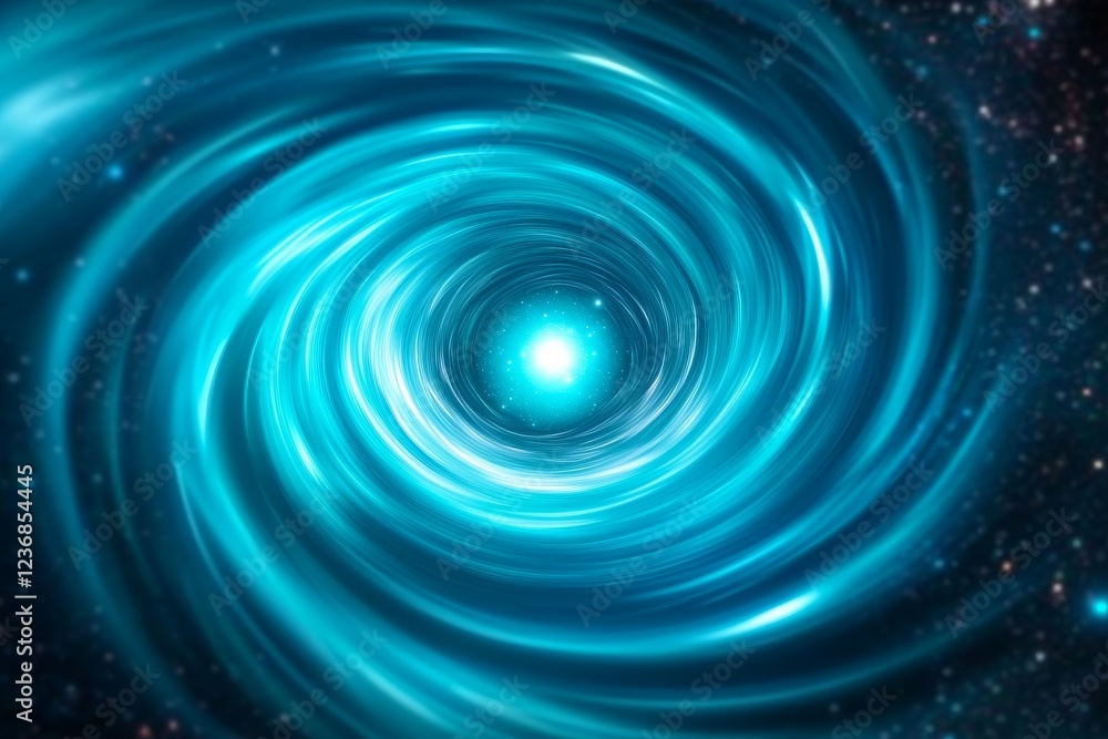 A Swirling Celestial Vortex of Teal and Azure - Symbolizing infinity, energy, mystery, transformation, and cosmic wonder, this image depicts a vibrant teal and azure swirling vortex against a dark spa A Swirling Celestial Vortex of Teal and Azure - Symbolizing infinity, energy, mystery, transformation, and cosmic wonder, this image depicts a vibrant teal and azure swirling vortex against a dark spa
