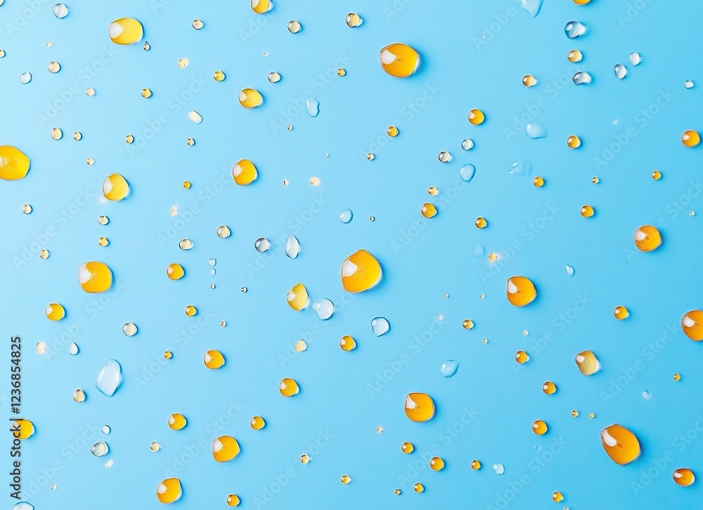 Water drops on blue background, top view. Water droplets texture. stock photo contest winner, --ar 128:93 --v 6.1 Job ID: 634a4d4a-fdb9-4db9-8ae0-64776bb92cb3 Water drops on blue background, top view. Water droplets texture. stock photo contest winner, --ar 128:93 --v 6.1 Job ID: 634a4d4a-fdb9-4db9-8ae0-64776bb92cb3