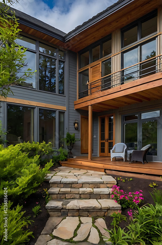 Luxury Modern Lake House Exterior: Stunning Architecture, Landscaping, and Design