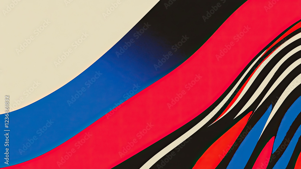 This artwork showcases smooth, flowing lines and vibrant colors reminiscent of the bold visual styles from the 60s, 70s, and 80s, capturing energy and dynamism This artwork showcases smooth, flowing lines and vibrant colors reminiscent of the bold visual styles from the 60s, 70s, and 80s, capturing energy and dynamism