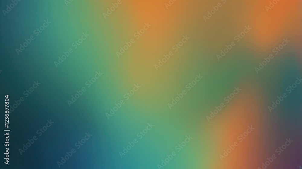 Orange and green abstract blurred gradient background texture Orange and green abstract blurred gradient background texture