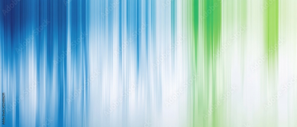 Fototapeta premium Abstract Blue and Green Vertical Lines Background