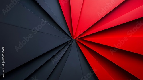 Wallpaper Mural Red and black abstract background, emphasizing dynamic design elements and powerful contrasts Torontodigital.ca