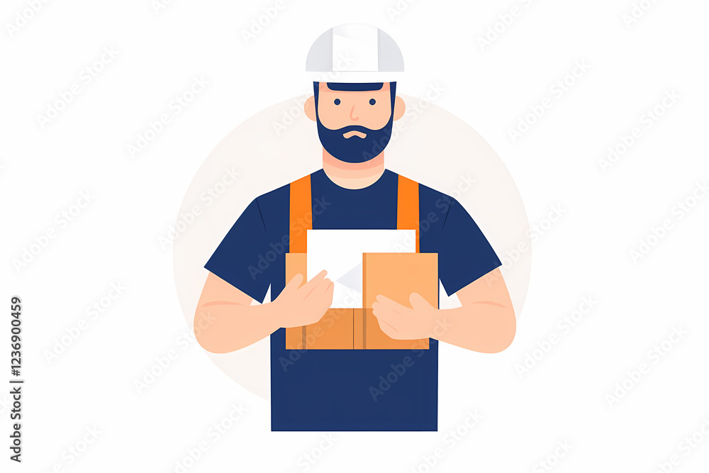 Skilled construction worker in workwear and hard hat using hand tools at a job site. Blue-collar tradesman in overalls and apron working as an engineer. Skilled construction worker in workwear and hard hat using hand tools at a job site. Blue-collar tradesman in overalls and apron working as an engineer.