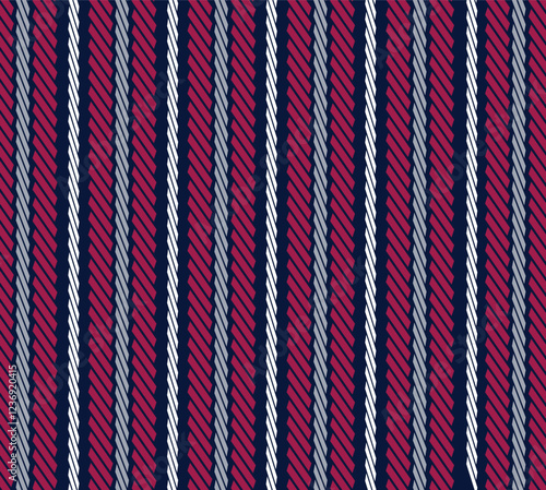 Tartan check plaid pattern. Seamless simple textured dark plaid vector illustration for flannel shirt, blanket, duvet cover, other textile print.