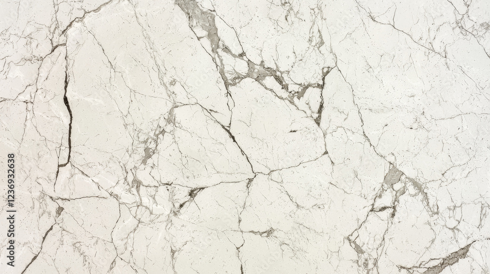 Fototapeta premium Elegant beige marble with refined veining and subtle texture