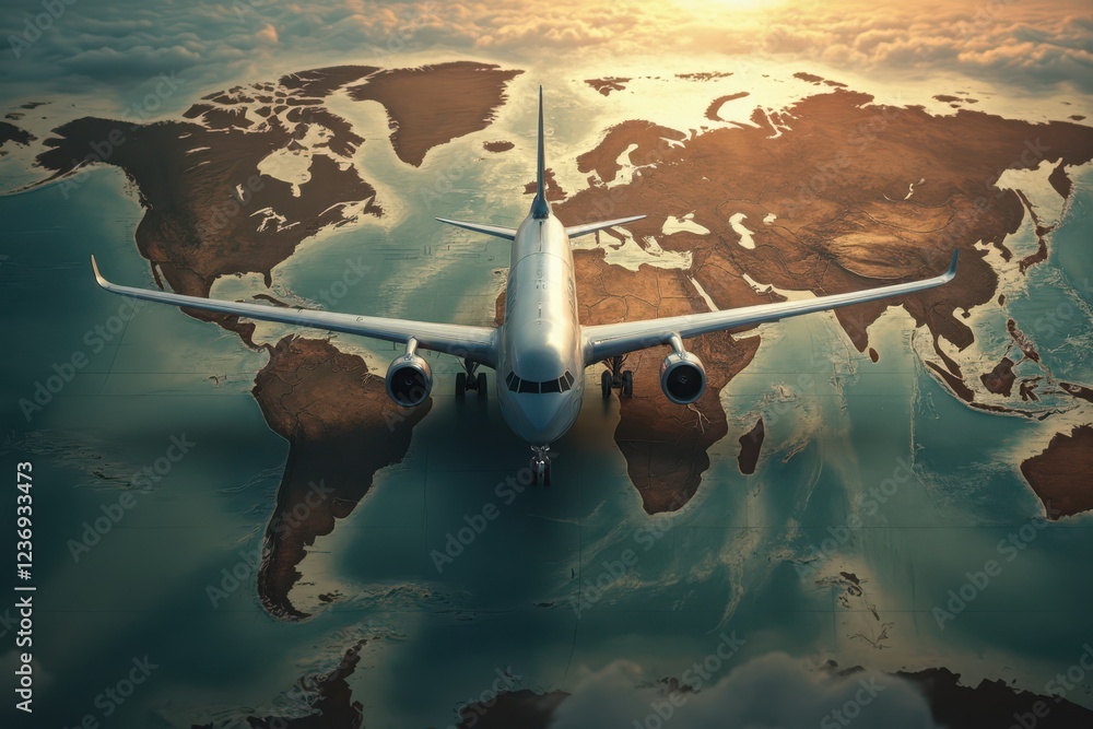 Fototapeta premium airline travel tips for the best deals