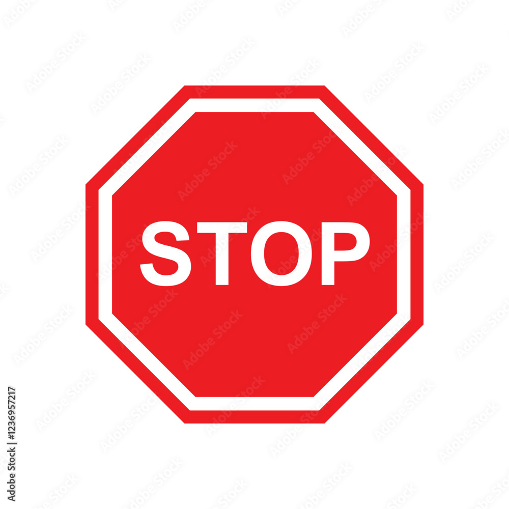 stop sign is prohibited, Stop traffic sign, red vector illustration for apps and webdesign, Wall Red Stop Sign Vector illustration EPS10 printable design. stop sign is prohibited, Stop traffic sign, red vector illustration for apps and webdesign, Wall Red Stop Sign Vector illustration EPS10 printable design.