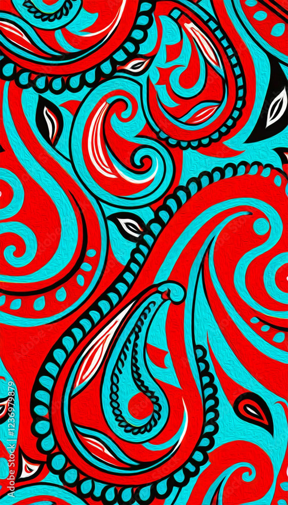 Fototapeta premium Pattern for fabrics, covers, leaflets, business cards, Happy Birthday cards, Wedding Invitations, for use in graphics