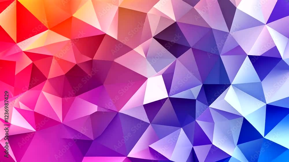 Colorful geometric abstract background with vibrant gradients Colorful geometric abstract background with vibrant gradients