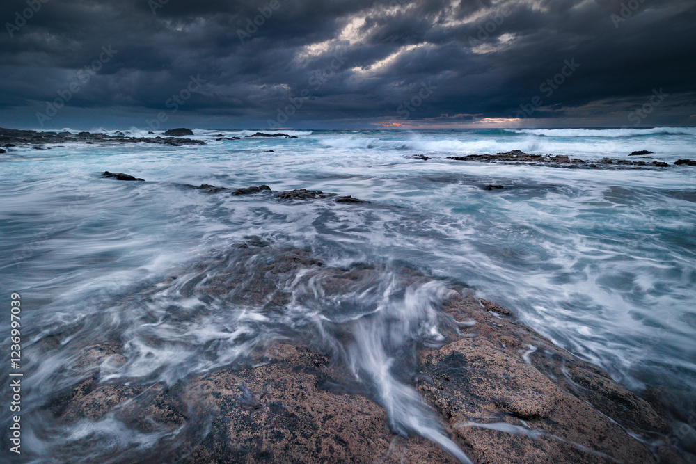 Fuerteventura - Playa De Agua Liques - Plaża