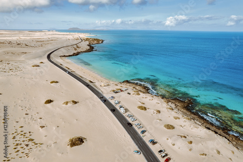 Obraz na płótnie Fuerteventura - Corralejo - Beach w salonie