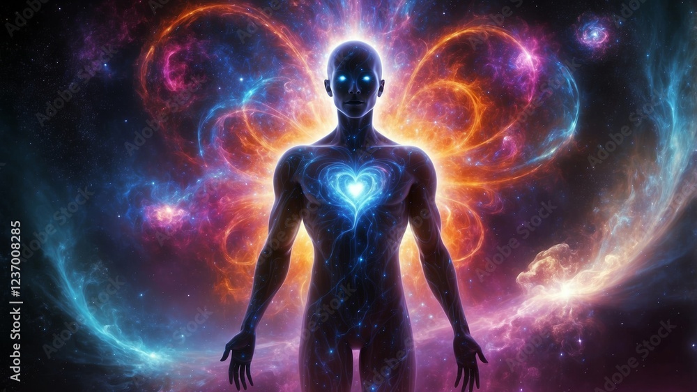 Cosmic heart connection Cosmic heart connection