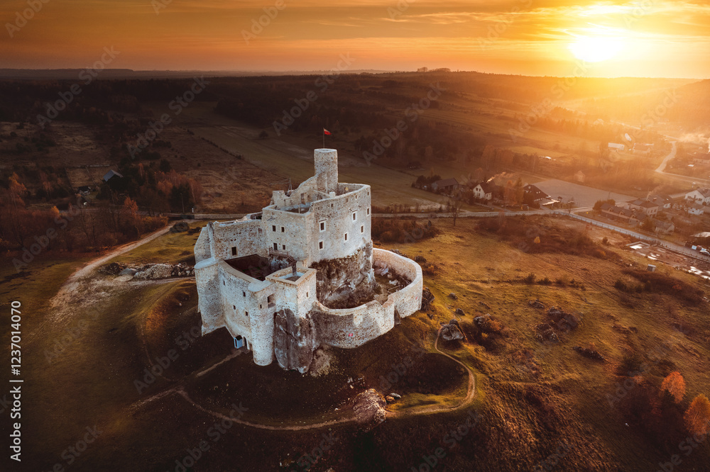 Zamek w Mirowie - Jura Krakowsko - Częstochowska