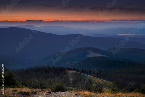 Fototapeta Naklejka Na Ścianę i Meble -  Pilsko - Hala Miziowa - Beskidy - Żywiec