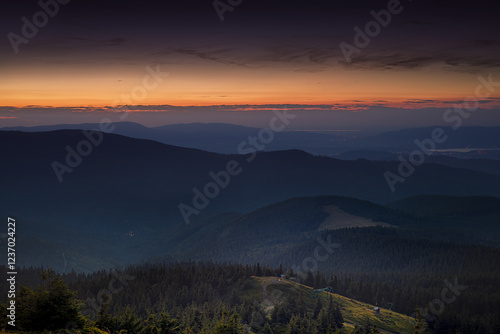 Fototapeta Naklejka Na Ścianę i Meble -  Pilsko - Hala Miziowa - Beskidy - Żywiec