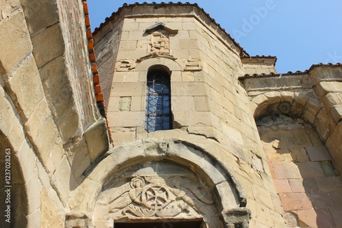 jvari monastery, southern facade (6th century, Mtskheta, Georgia)