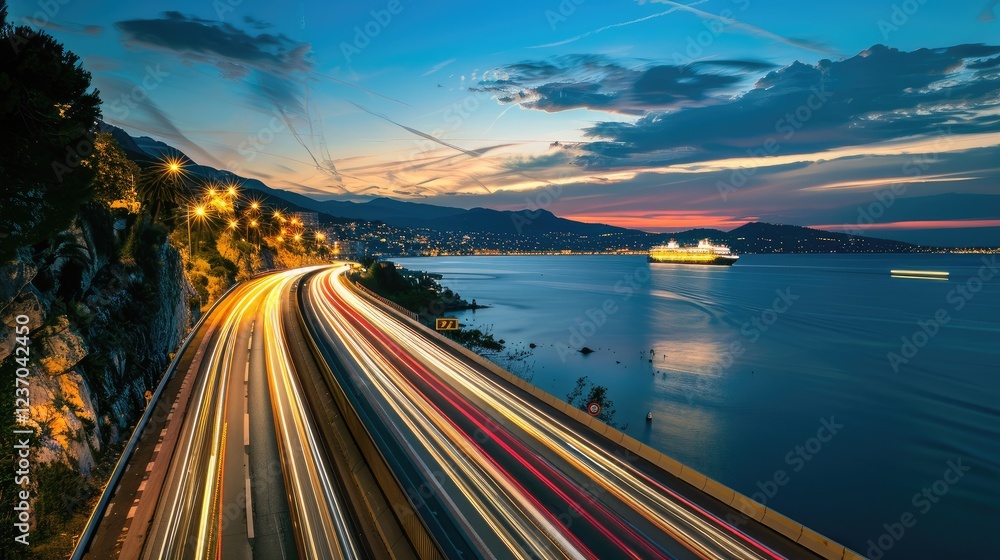 Obraz premium the coastal highway 