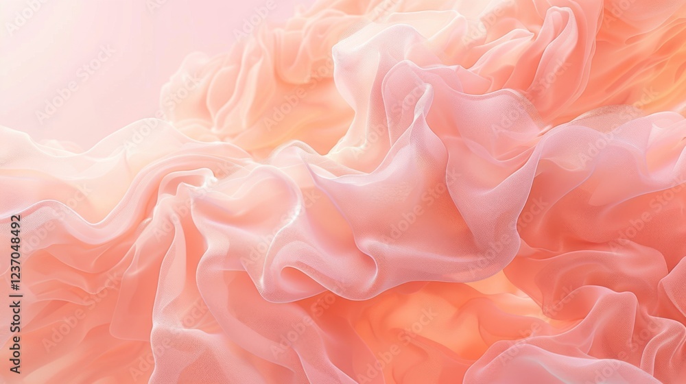 Obraz premium Subtle Simply Background In Color Peach