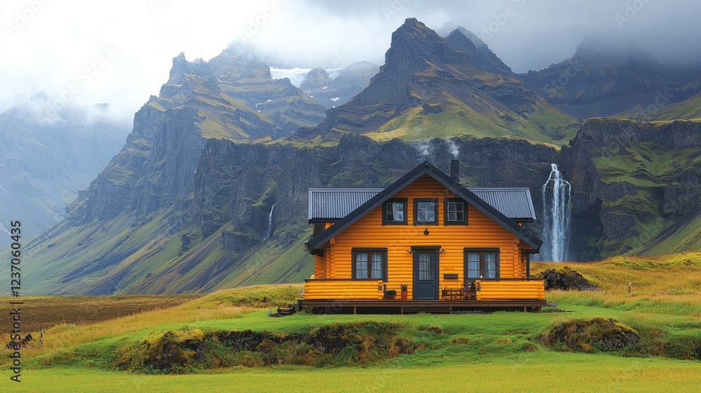 Icelandic Cabin Dream: Secluded Mountain Home Icelandic Cabin Dream: Secluded Mountain Home