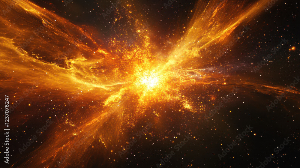 Obraz premium Cosmic Inferno