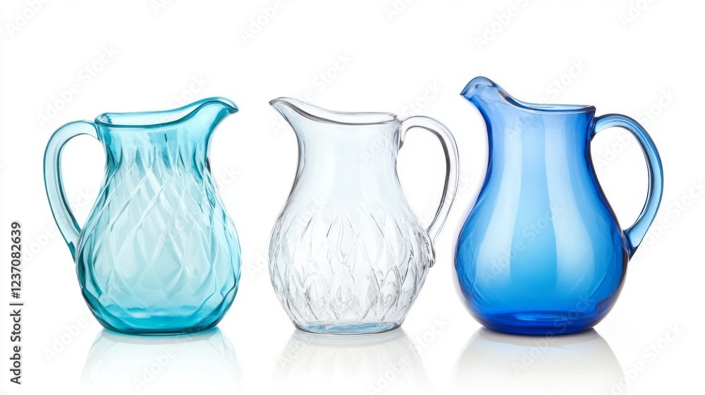 Three Stylish Glass Pitchers for Drinks Three Stylish Glass Pitchers for Drinks