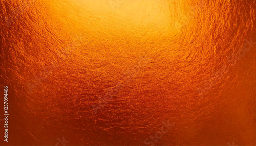 Beautiful Iridescent Orange Foil Texture. Pearlescent, Holographic, Pastel, Metallic Background. Wallpaper.
