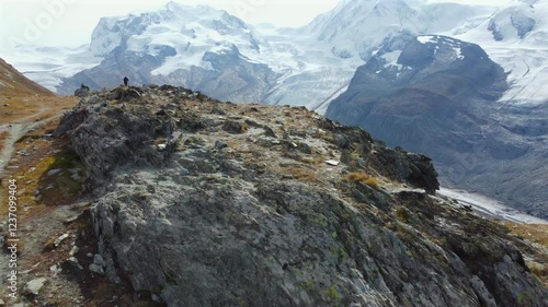 Gorner Glacier Flyover