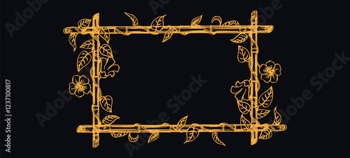 Set of Resizable Decorative Frames,Calligraphic frames, floral rectangular frame, Borders corners ornate frames for certificate floral classic vector designs collection, wedding card design