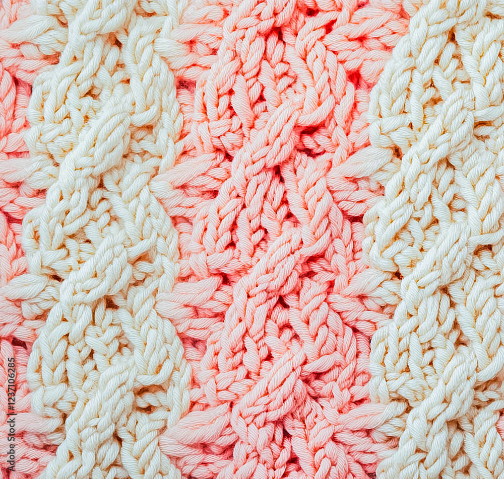 Bright seamless knitted texture. The pattern is crocheted from multi-colored acrylic yarn. Bright seamless knitted texture. The pattern is crocheted from multi-colored acrylic yarn.