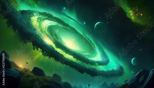 green galaxy history