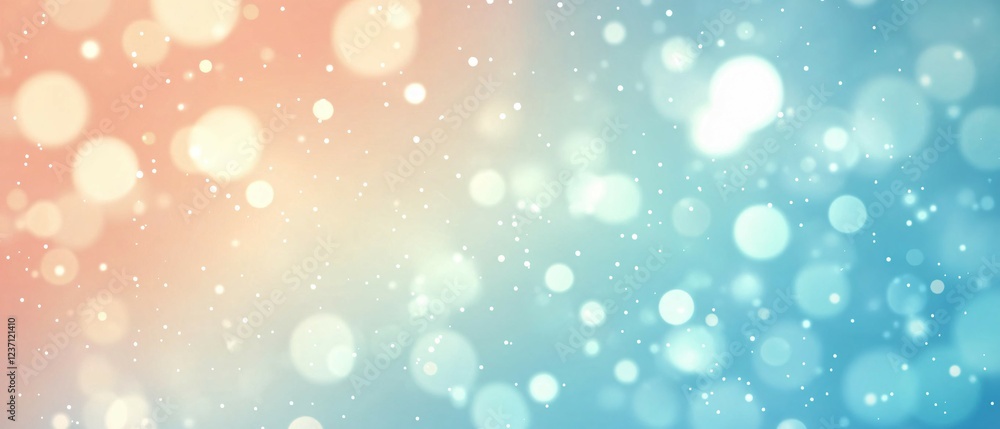 Obraz premium Abstract Pastel Bokeh Background With Soft Colors