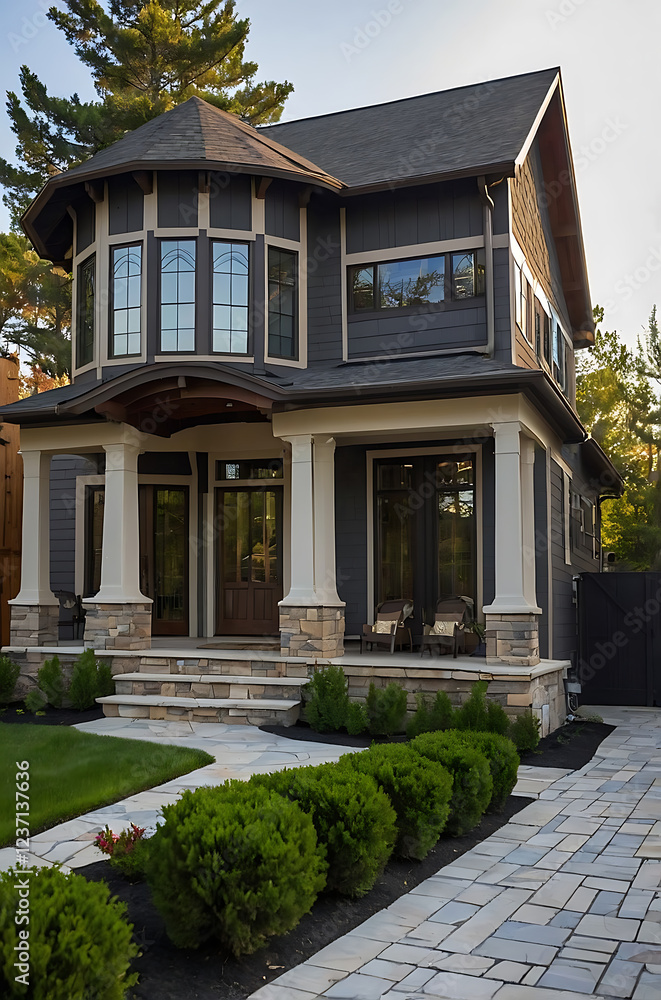 Luxury Modern Home Exterior: Stunning Contemporary Architecture and Landscaping Design Luxury Modern Home Exterior: Stunning Contemporary Architecture and Landscaping Design