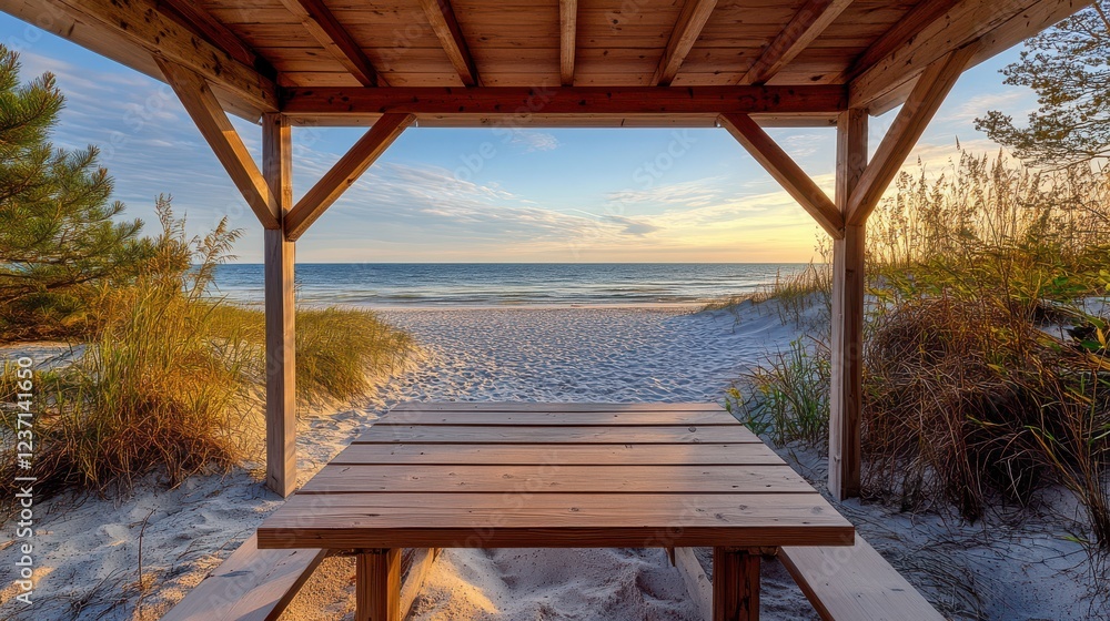 Beautiful sunset over the sea with sandy dunes. Beautiful sunset over the sea with sandy dunes.